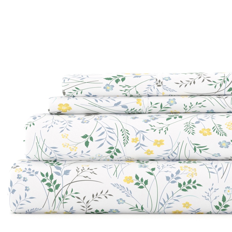 Bed Sheet Microfiber - Ensemble de draps en microfibre à
