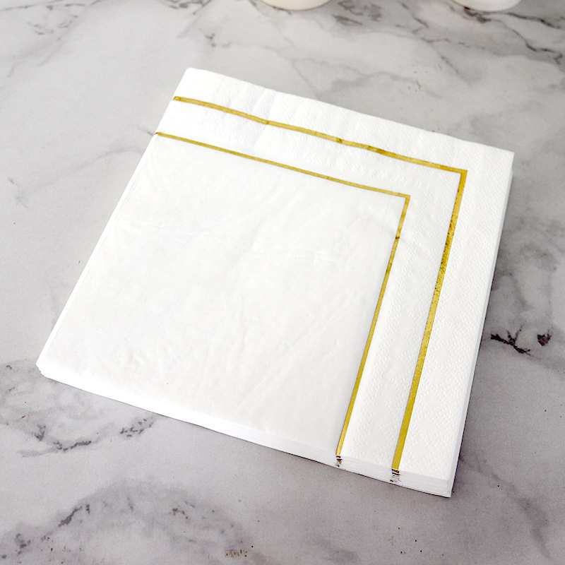 Home Textiles Towel - Serviettes de Table en papier, tissu
