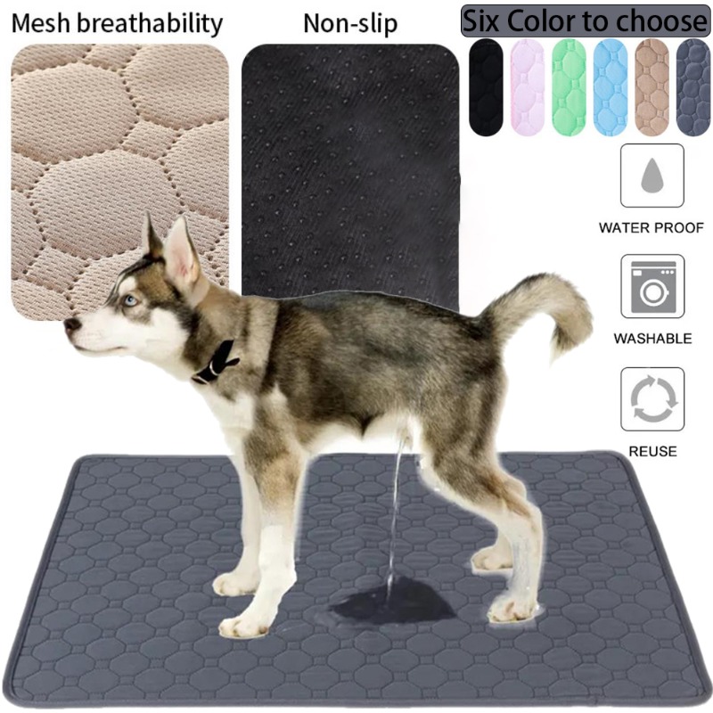 Mattress Protector Waterproof - Couverture absorbante réutilisable pour chien, couche