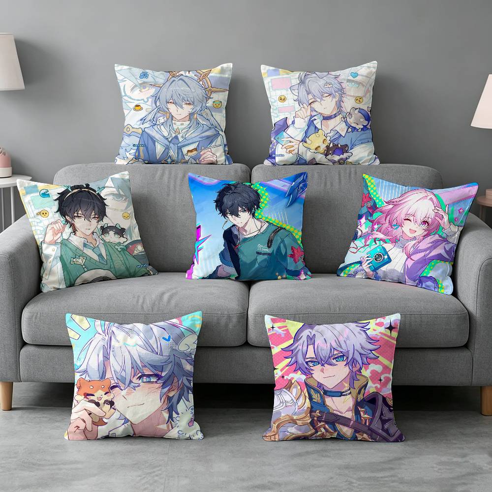 Home Textiles Definition - Housse de coussin Game-e Honkai Star