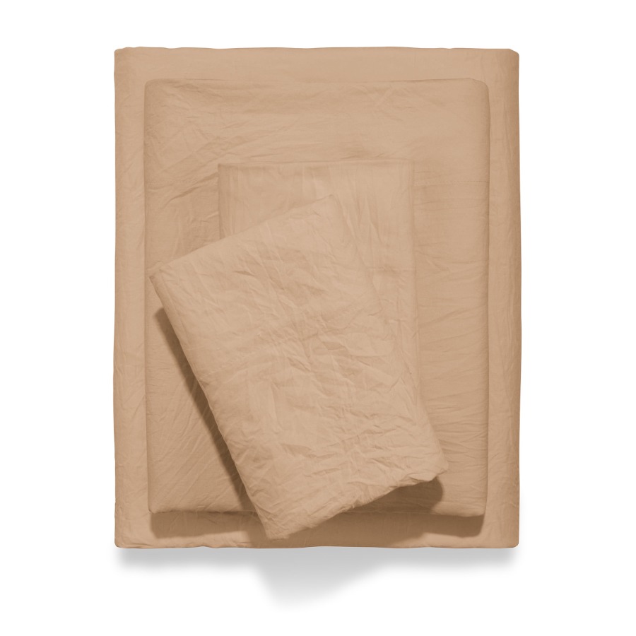 Bed Sheet Microfiber - Ensemble de draps en microfibre lavés