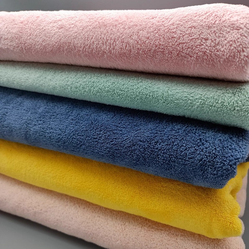 Home Textiles Towel - Serviette absorbante en microfibre corail pour