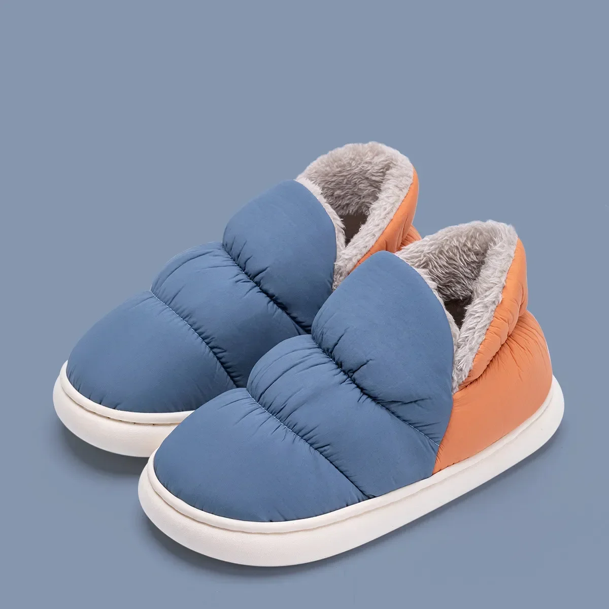Textiles For Home - Pantoufles d'hiver en tissu imperméable pour