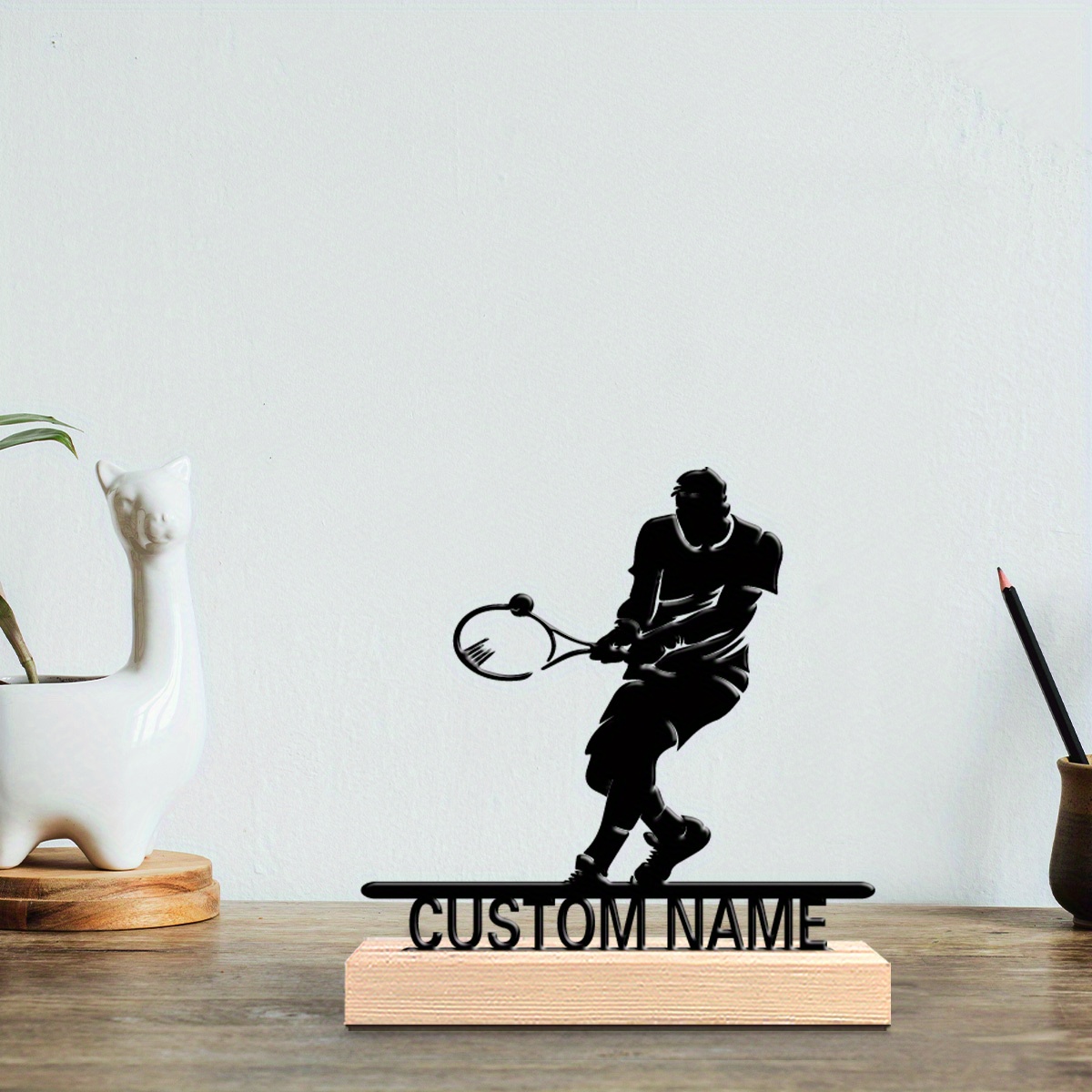 Home Textiles Products - Statue en métal personnalisée de joueur