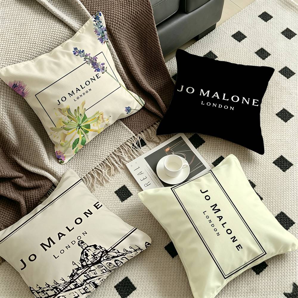 Home Textiles Logo - Housse de coussin J-Jo M-Malone L-LOGO,