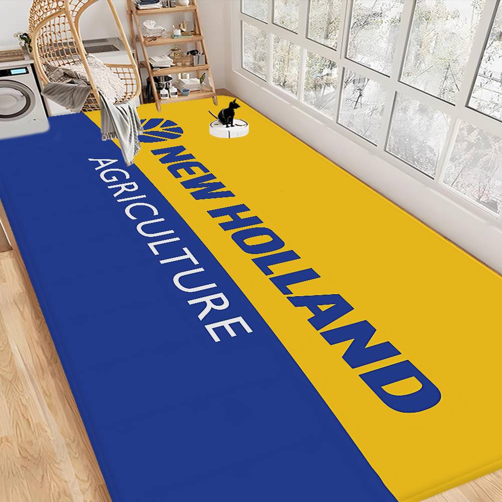 Home Textiles Logo - Tapis d'entrée avec logo New Holland,