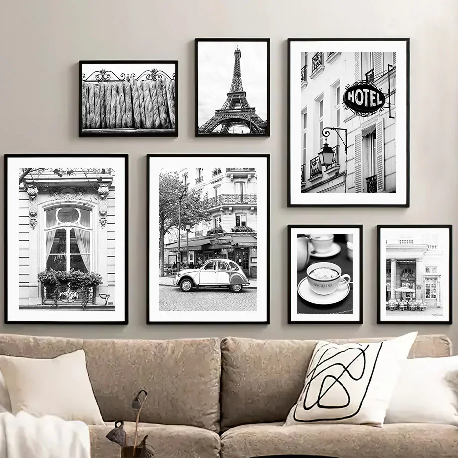 Serviette de Paris noire et bl - Home Textiles Towel avis et prix