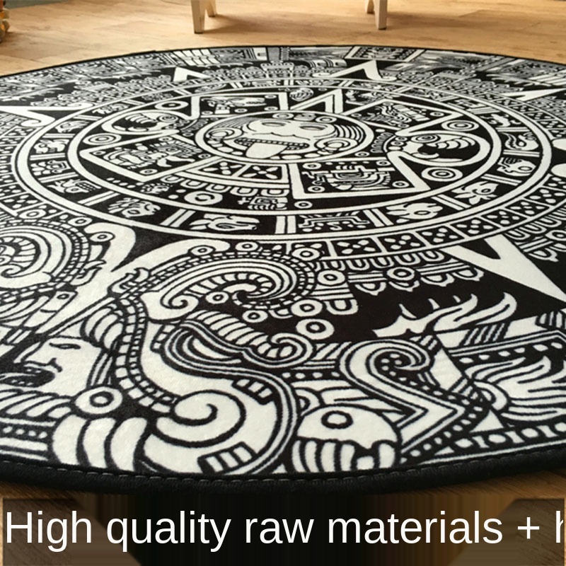 Tapis ronds capitaine en acryl - Quality Home Textiles avis et prix