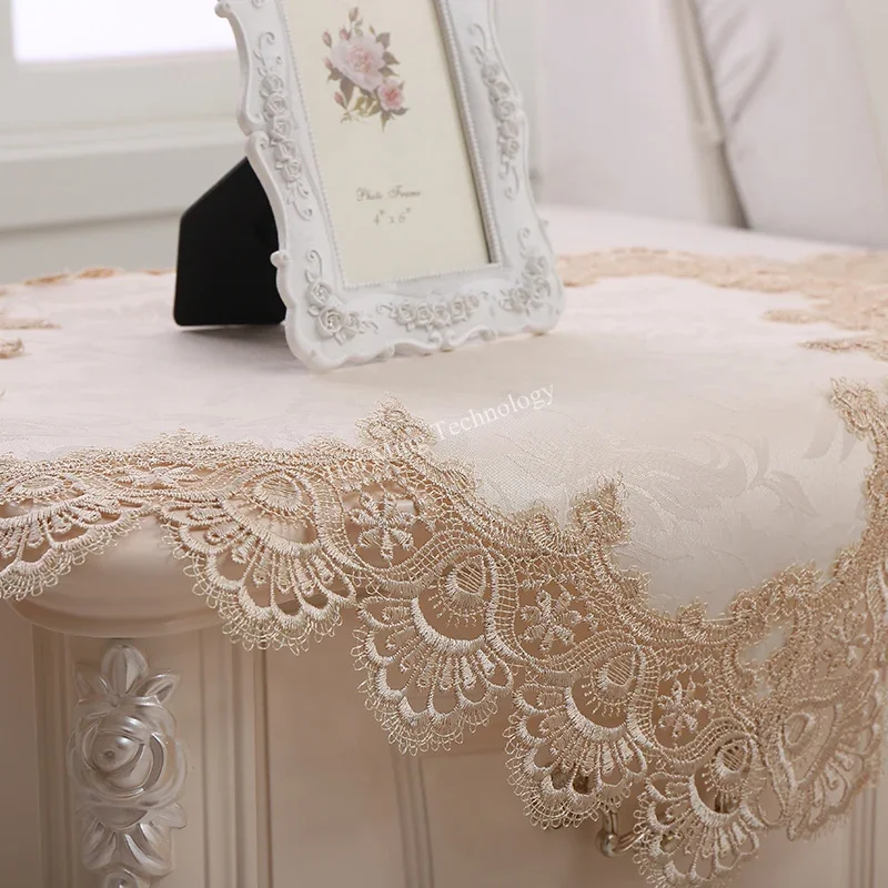 Nappe de Table ronde crème cou - Home Textiles List avis et prix