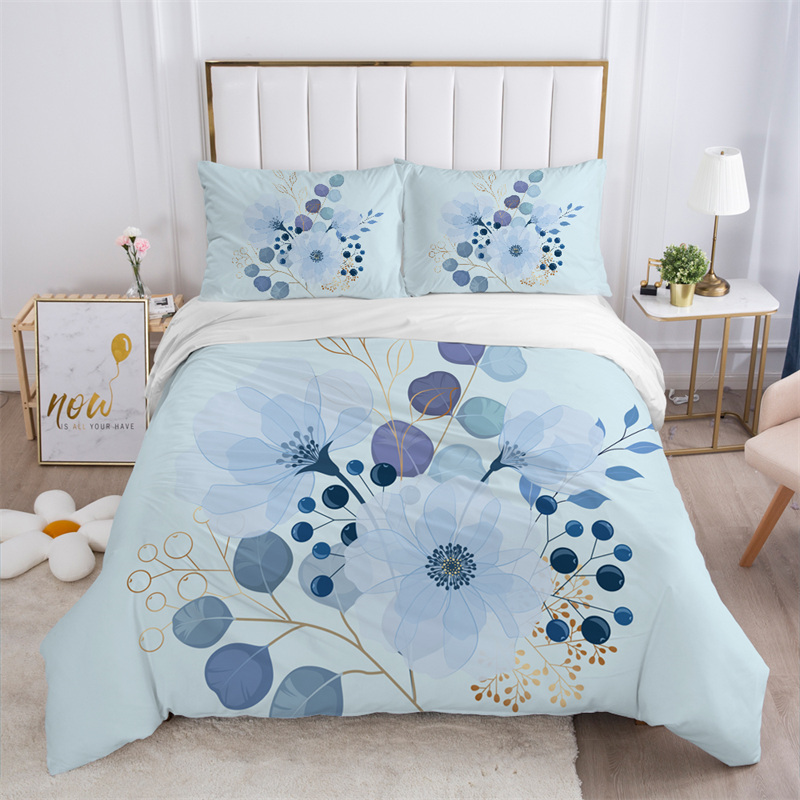Parure de lit rustique à fleur - Bed Sheet Microfiber avis et prix
