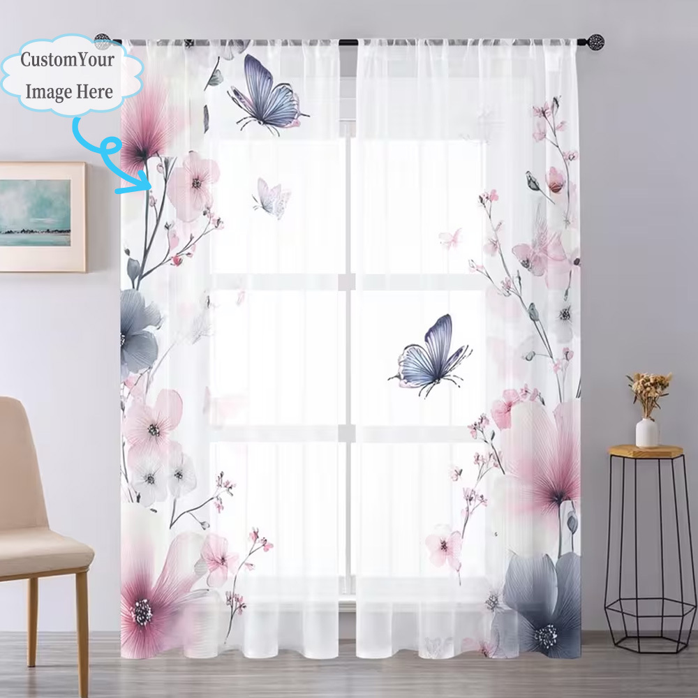 Rideaux transparents plats 2D  - Textiles For Home avis et prix