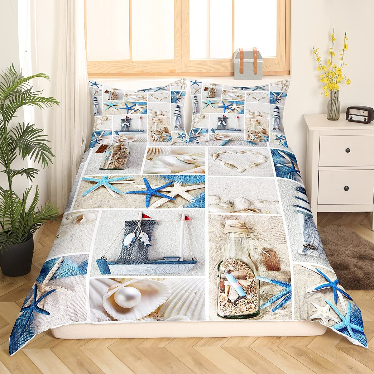 Housse de couette de plage, ho - Bed Sheet Microfiber avis et prix