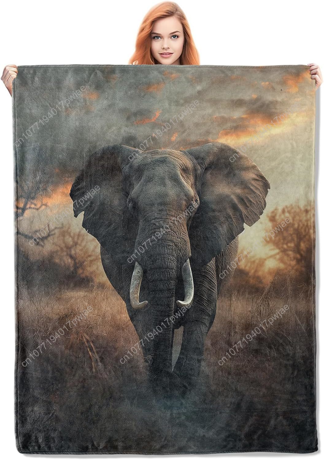Couverture polaire d'éléphant, - Home Textiles Towel avis et prix