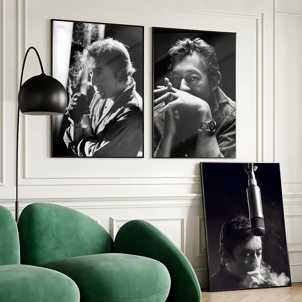 Affiche du chanteur français S - Home Textiles France avis et prix