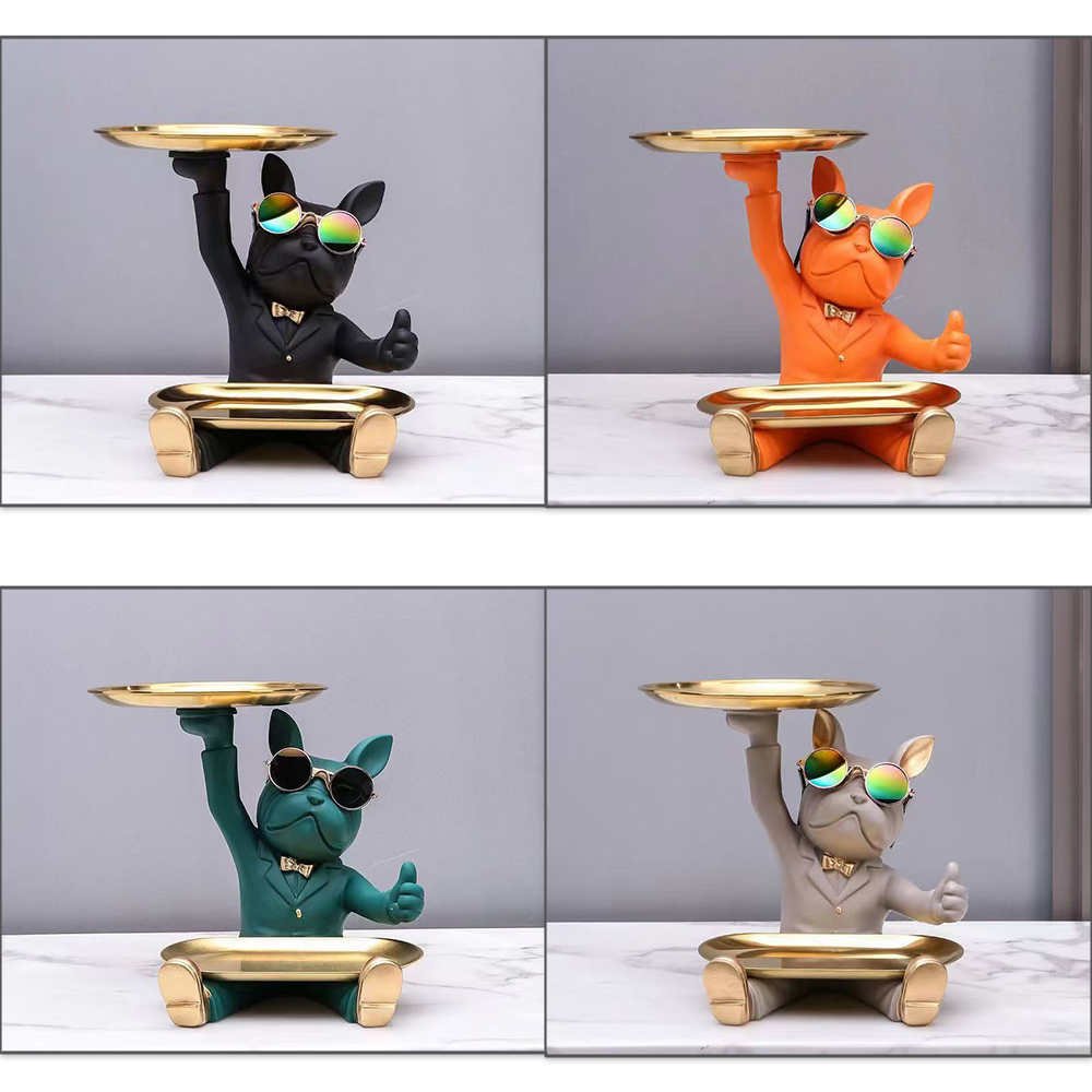 Statue de bouledogue français  - Home Textiles France avis et prix