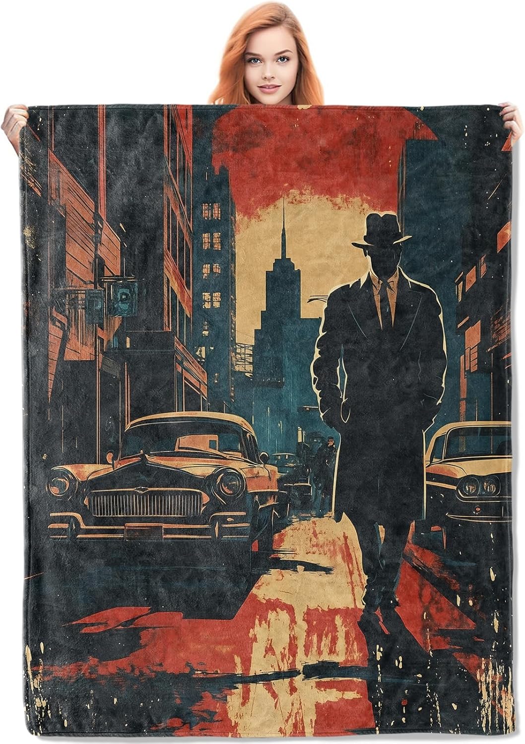 Couverture de détective Noir,  - Home Textiles Towel avis et prix