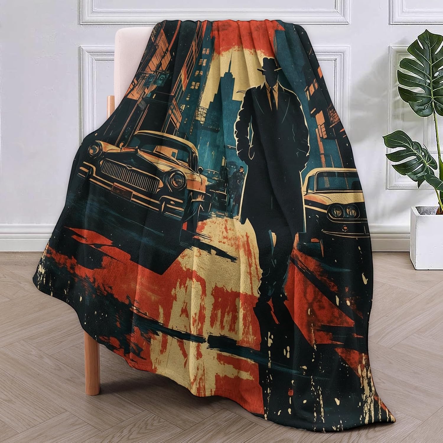 Couverture de détective Noir,  - Home Textiles Towel avis et prix