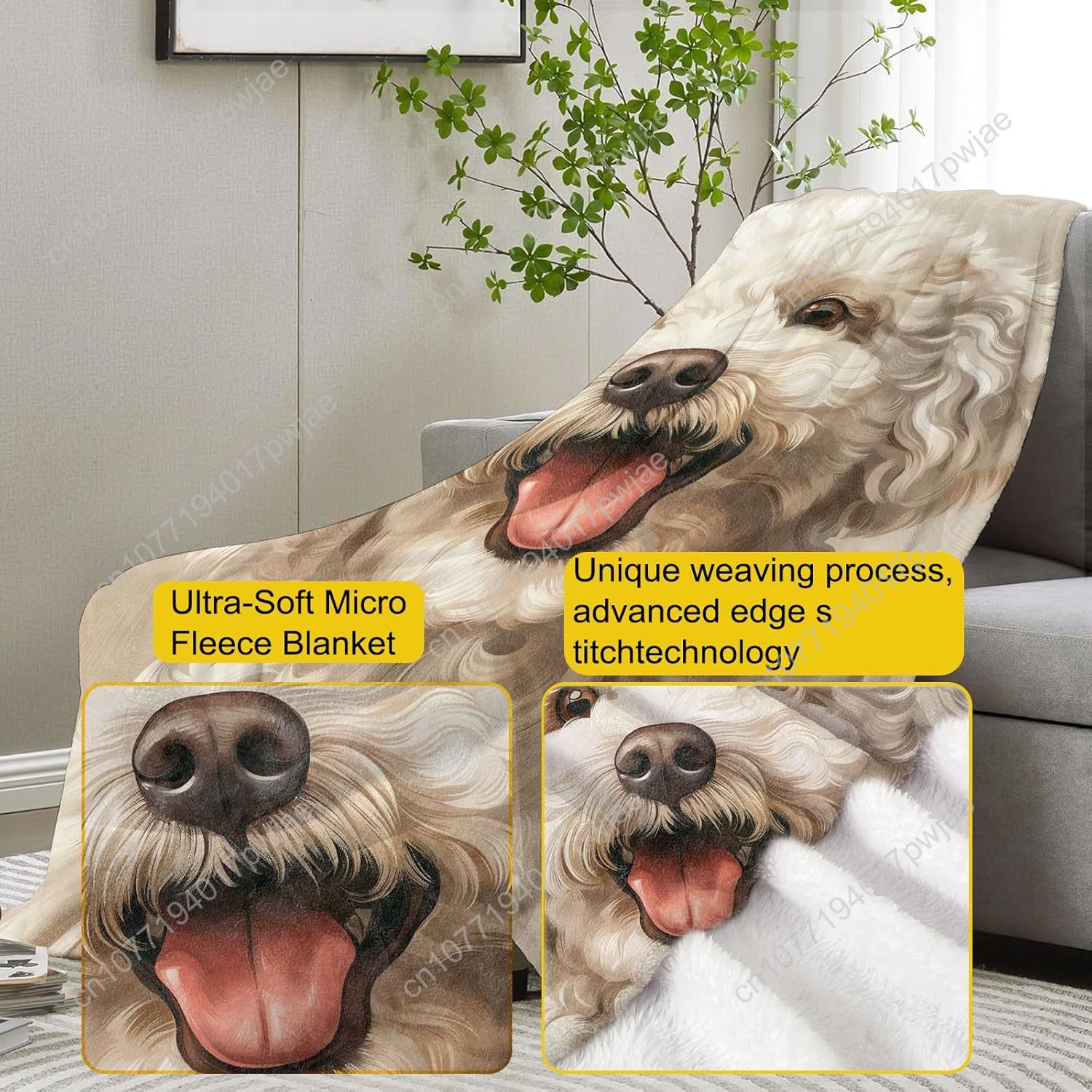 Couverture avec Portrait de ca - Home Textiles Towel avis et prix